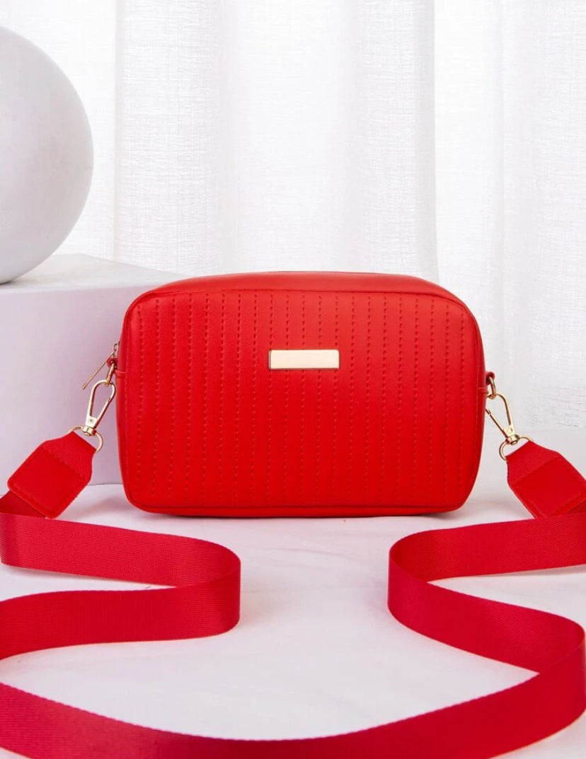 Red Crossbody Bag
