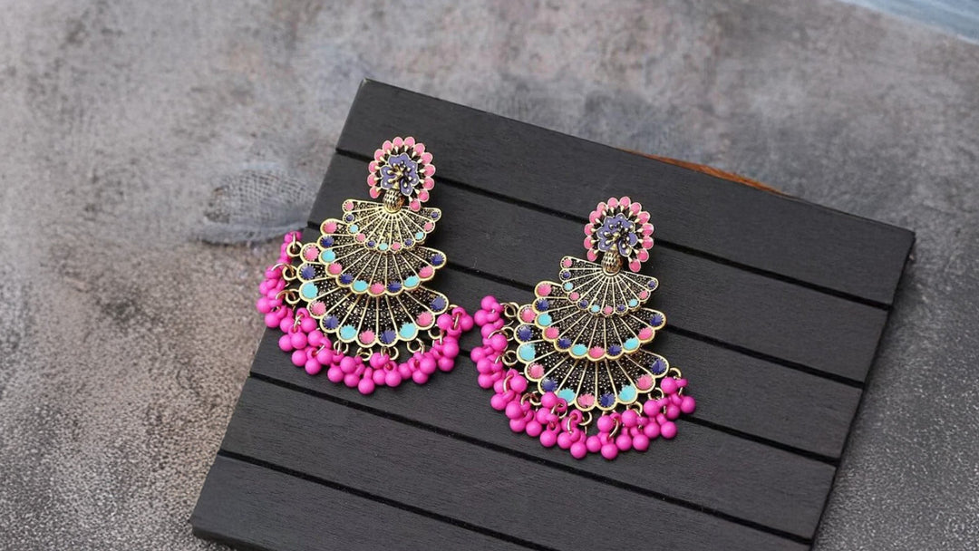 Coloured Earrings