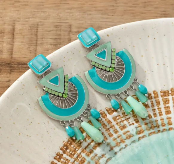 Coloured Earrings