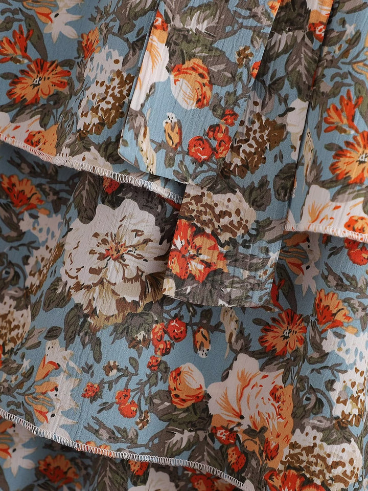 Women Summer Multi Layer Ruffled A line Dress