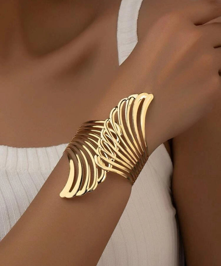 Gold Wing Style Cuff