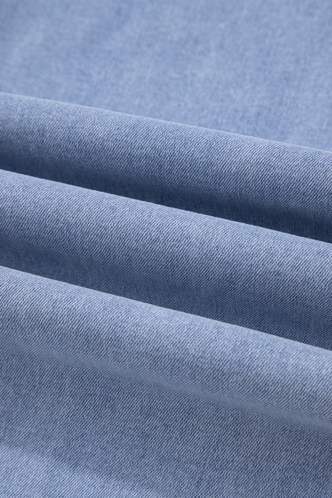 Beau Blue Contrast Stripe Frayed Side Panel Patchwork Shift Jeans - Lulubelles Clothing and Accessories