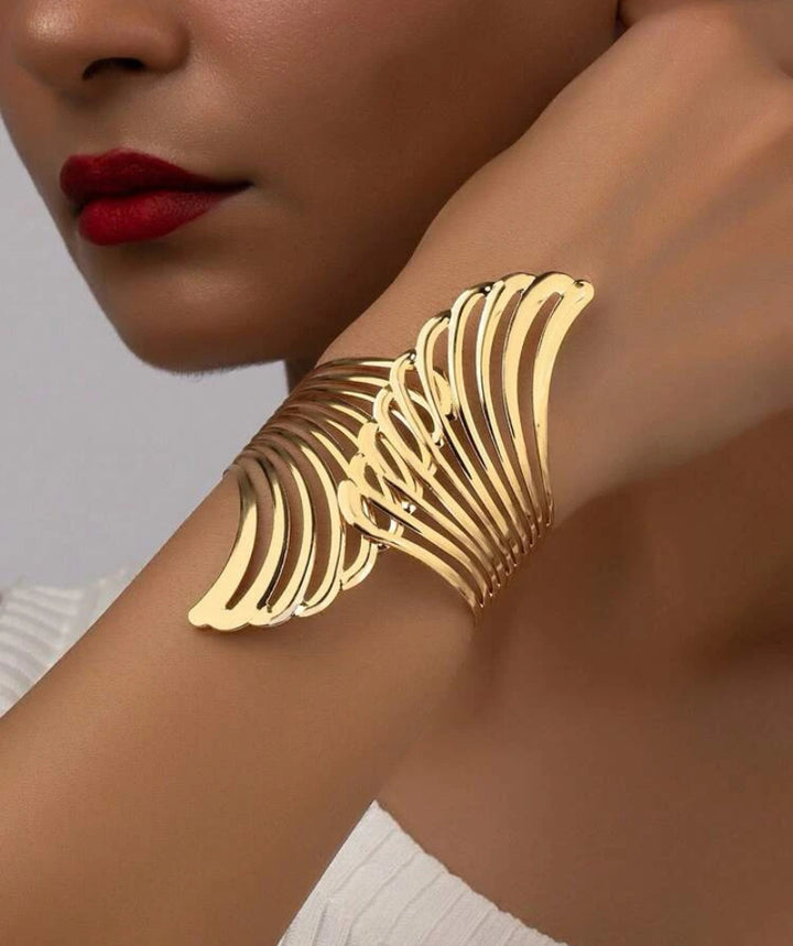 Gold Wing Style Cuff