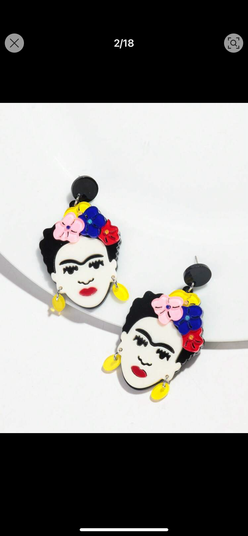 Frieda Resin Earrings