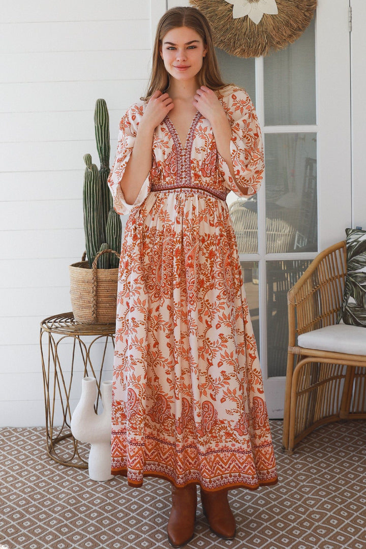 Amara Natural Maxi Dress