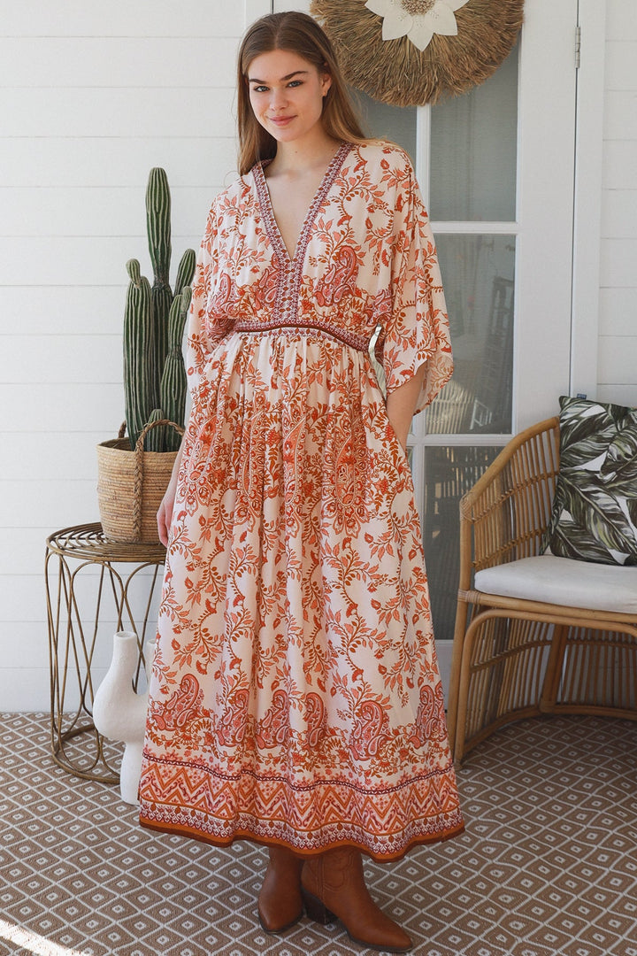Amara Natural Maxi Dress