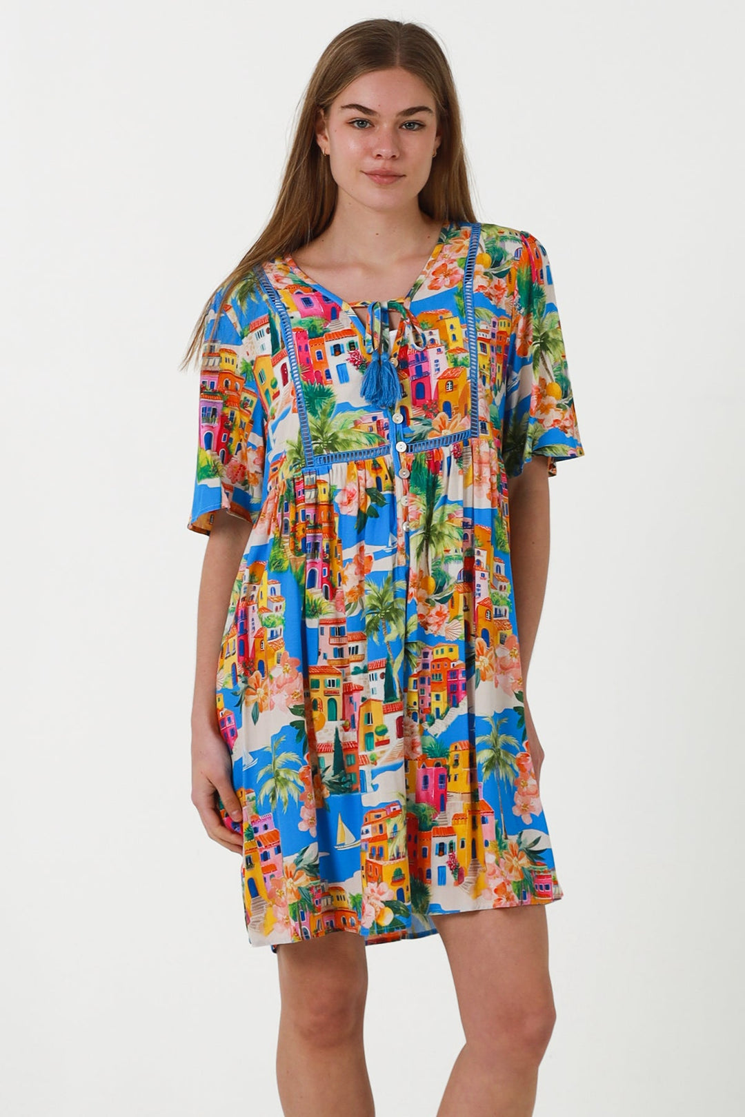 Sheryl Babydoll Mini Dress