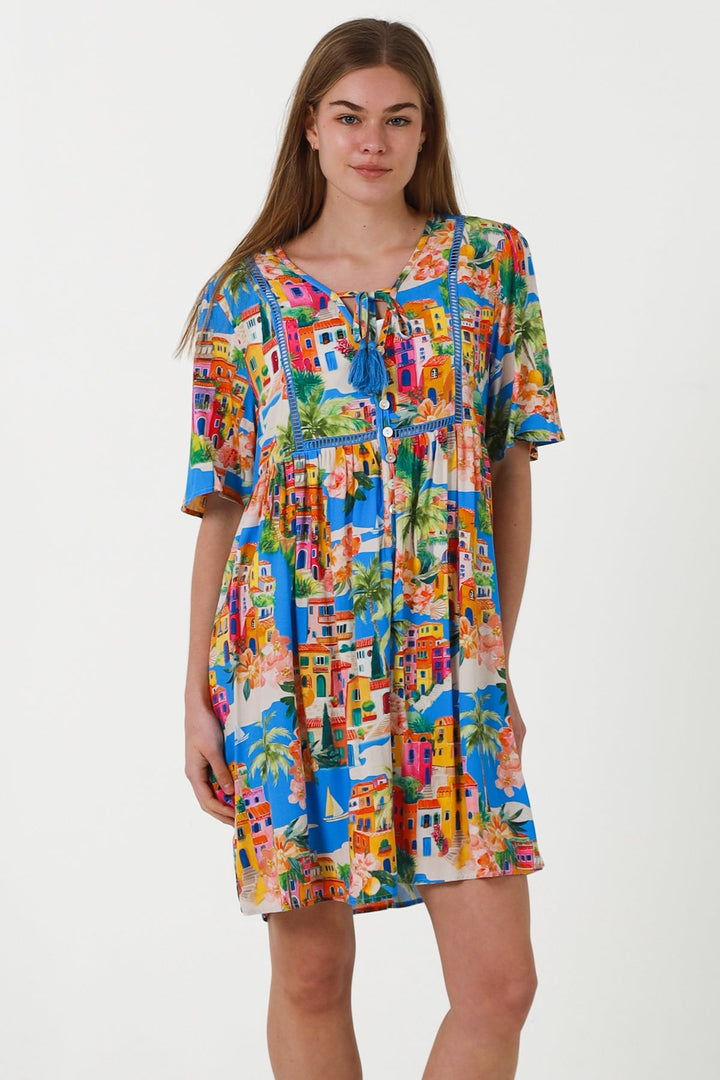 Sheryl Babydoll Mini Dress