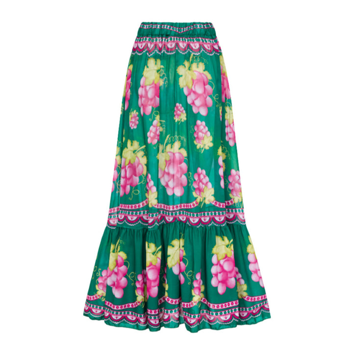 Multicolor Long Skirt