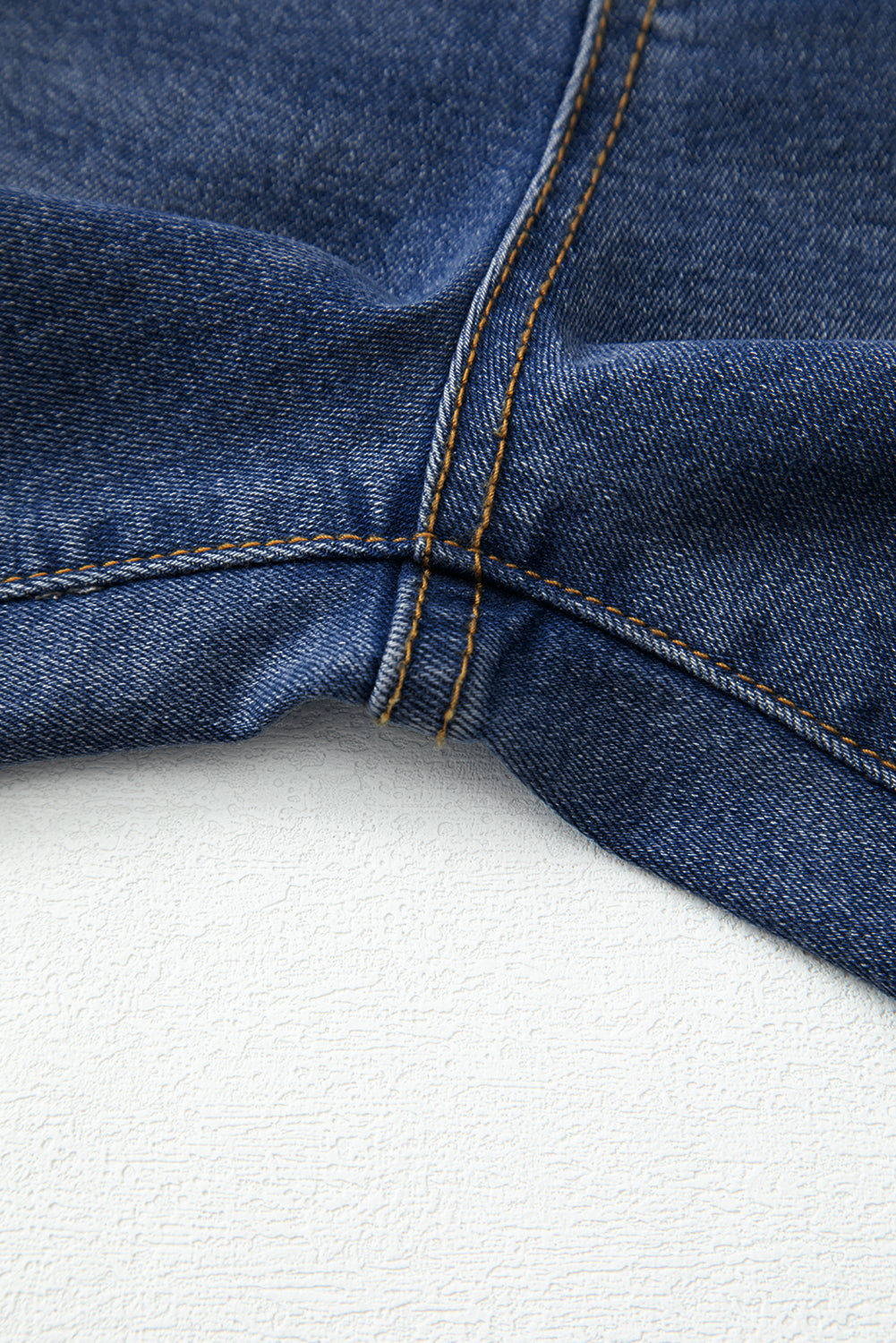 Real Teal Raw Hem Unique Cuffs Straight High Rise Loose Jeans - Lulubelles Clothing and Accessories